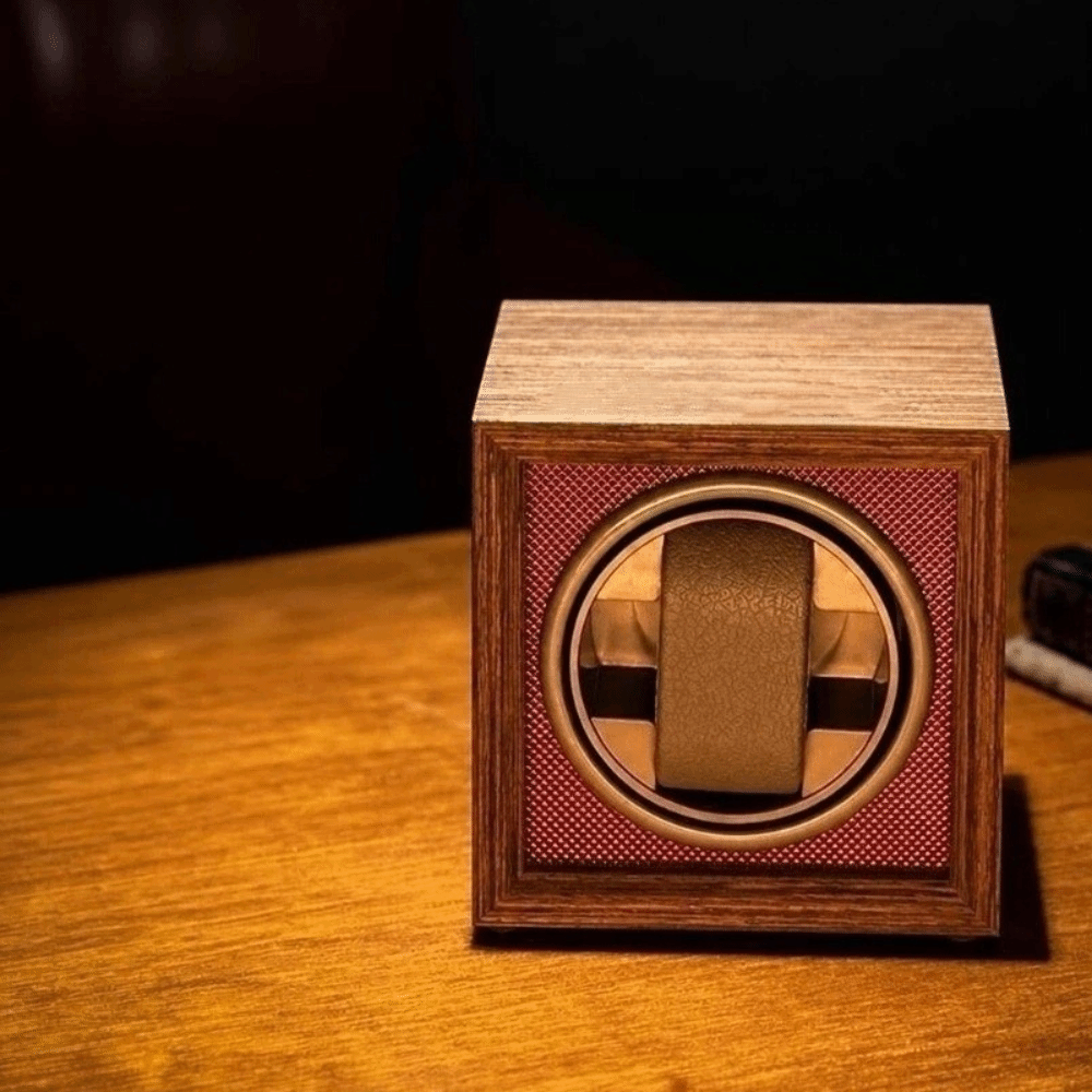 Watch Winder Single - Caixa giratória para relógios com motor