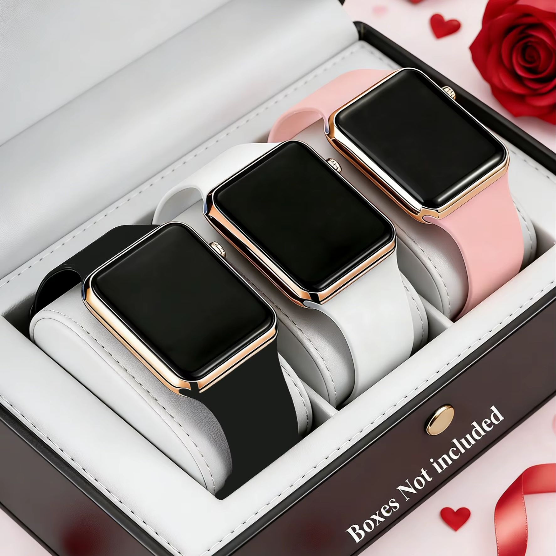 Smartwatch Watches Gift For Boys - Conjunto de 3 relógios eletrónicos, bonitos