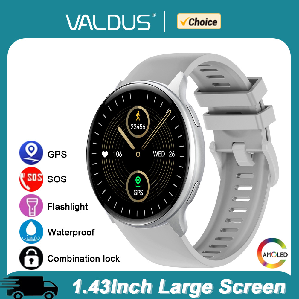Smartwatch Sports Watches For Women - VALDUS VG53 Pro GPS Smartwatch Homem