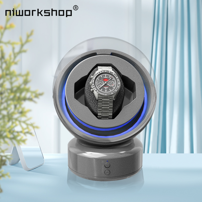 Watch Winder Single - Niworkshop-Enrolador de Relógio Automático com Luz