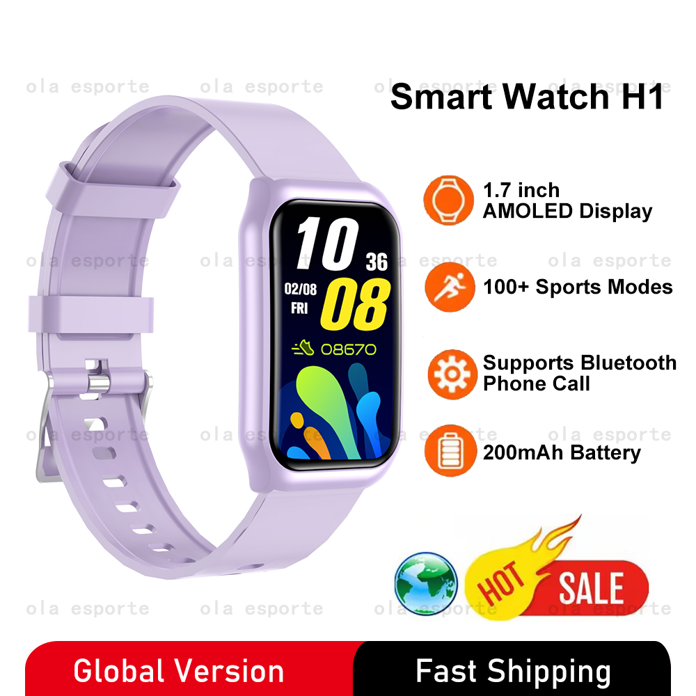 Smartwatch Sports Watches For Women - Versão global relógio inteligente 1.45 polegada