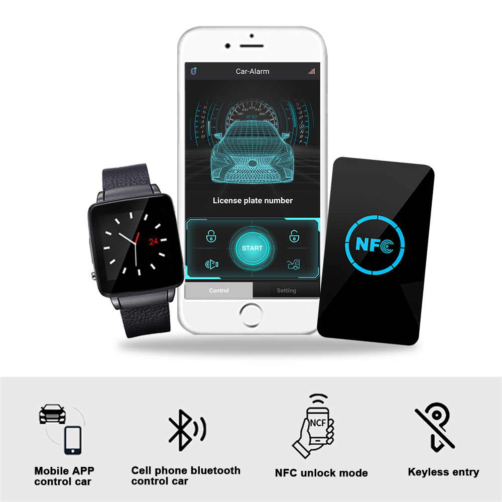 Smartwatch Watches With Bluetooth - Relógio de celular NFC modificado para