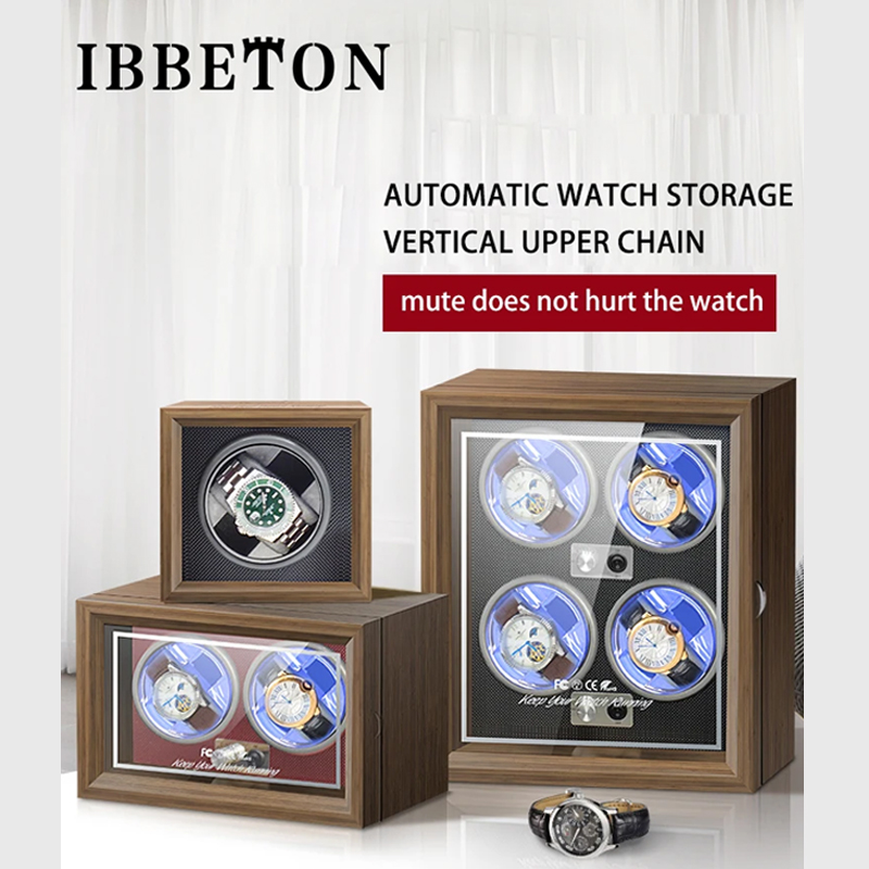 Watch Winder Single - IBBETON caixa de armazenamento para relógios