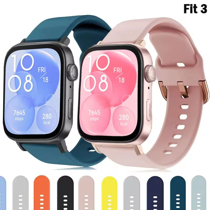 Huawei Smartwatch Watch Fit - Pulseira de silicone para Huawei Watch