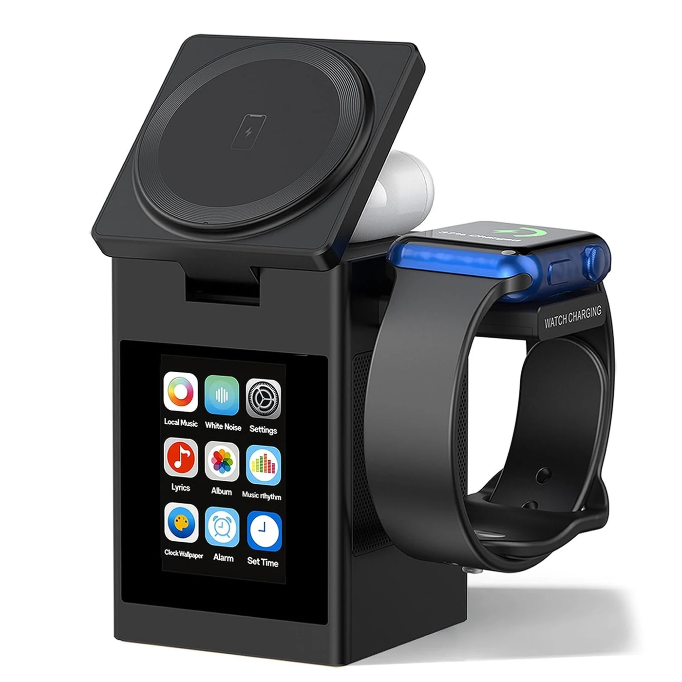 Smartwatch Watches With Bluetooth - Tela led magnético carregador sem fio