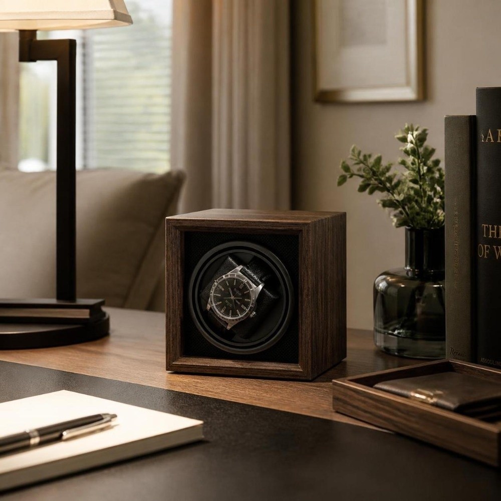 Caixa de Madeira para Relógio  - Watch Winder Single avaliação e preço