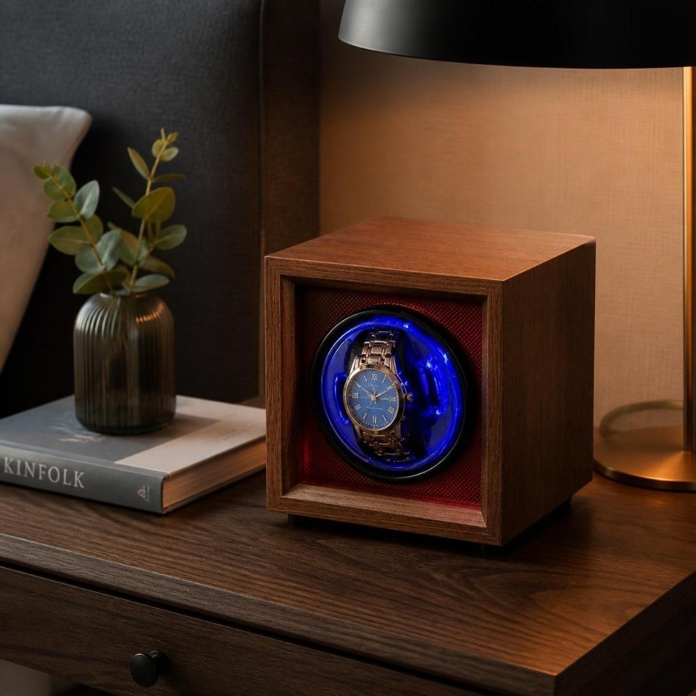 Caixa de Madeira para Relógio  - Watch Winder Single avaliação e preço