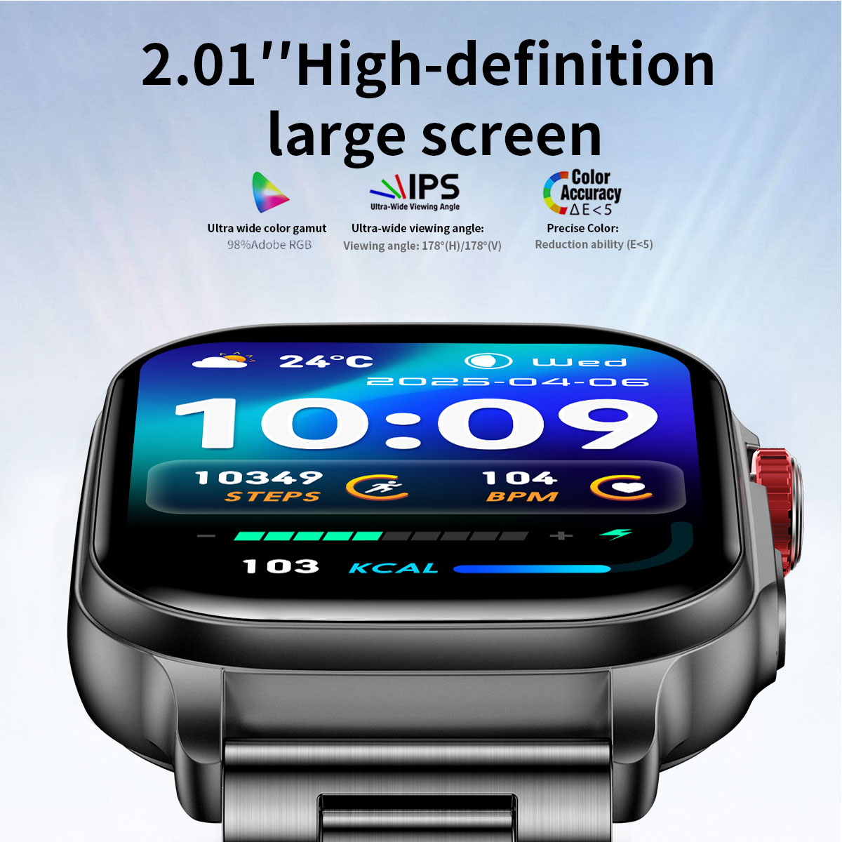 Relógio Inteligente 2026 2.01' - Smartwatch Watches With Bluetooth avaliação e preço