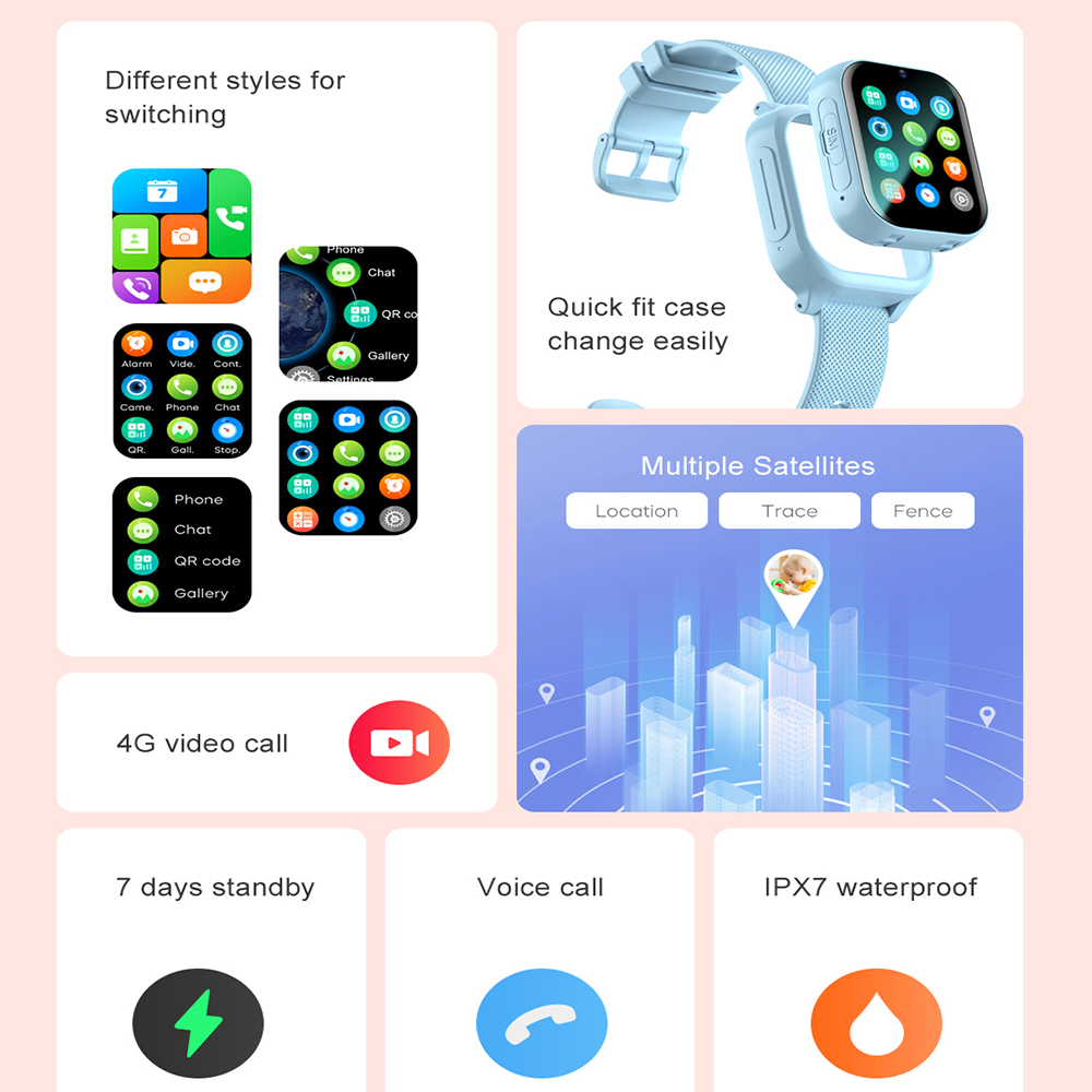 Relógio inteligente crianças 4 - Smartwatch Watches Gift For Boys avaliação e preço