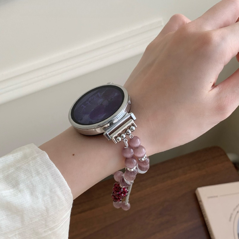 Pulseira Elegante e Chique com - Smartwatch Purple Watches For Women avaliação e preço