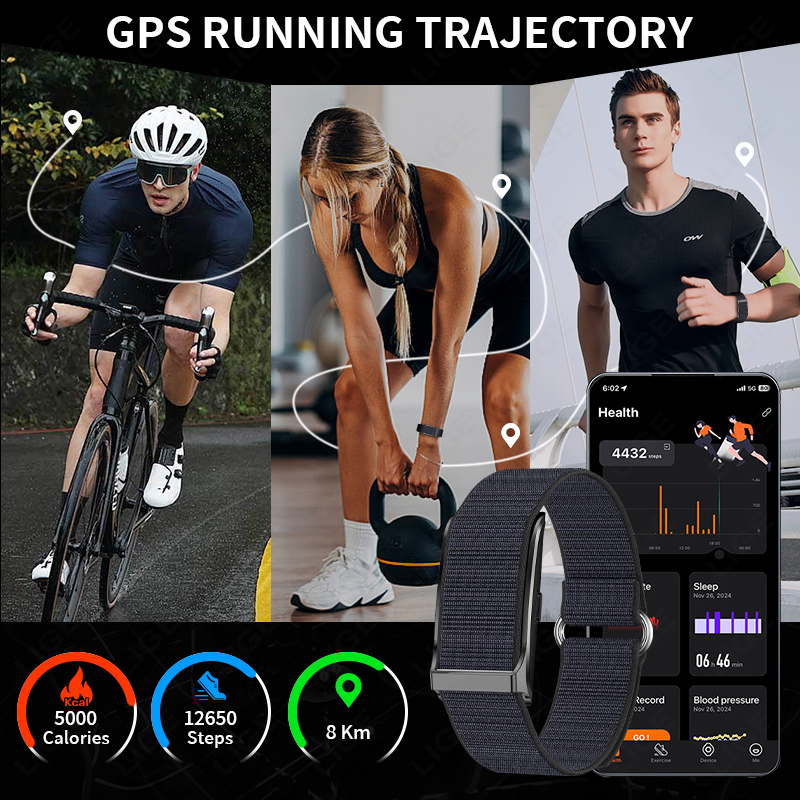 LIGE Relógio Inteligente Monit - Smartwatch Sports Watches For Women avaliação e preço