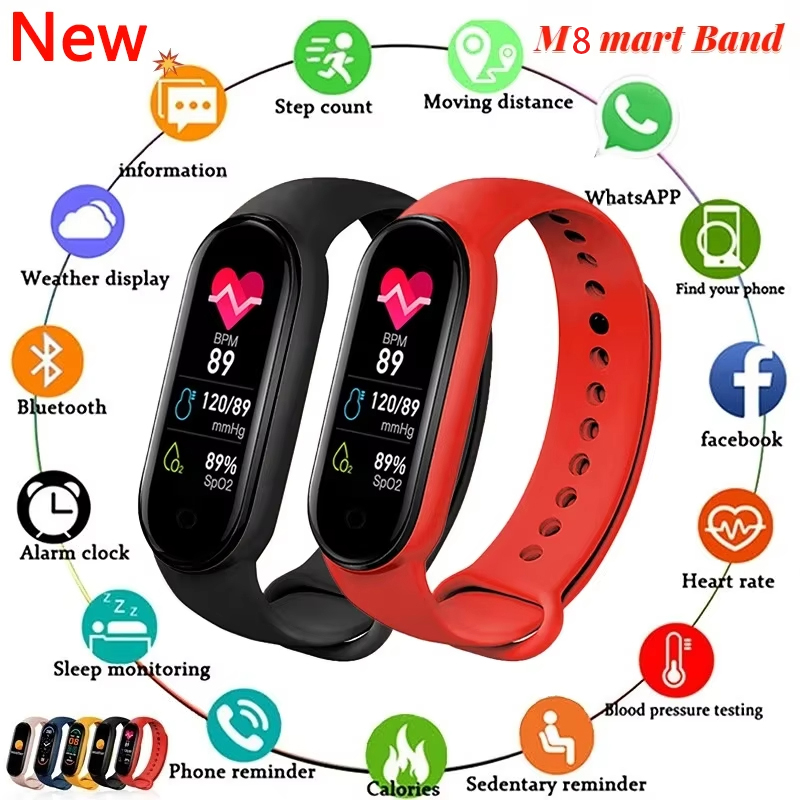 2025 tendência m8 banda inteli - Smartwatch Trending Watches For Women avaliação e preço