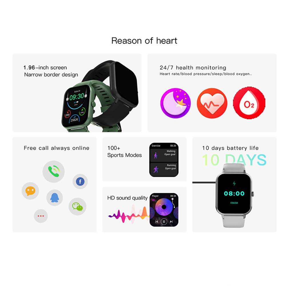 Impermeável Blue Tooth Call Re - Smartwatch Ladies Watches For Women avaliação e preço
