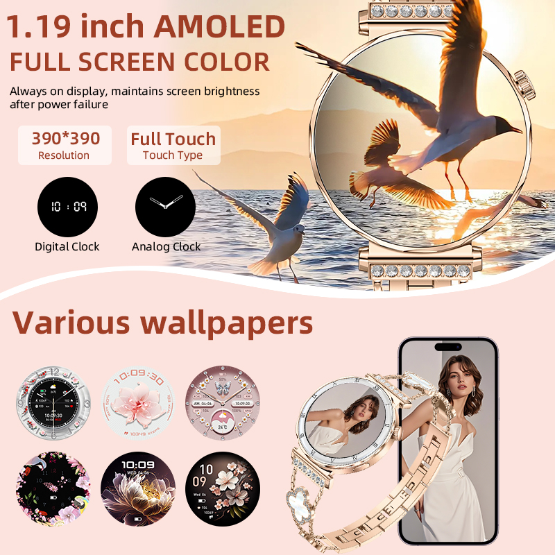 Relógio Inteligente Feminino L - Smartwatch Sports Watches For Women avaliação e preço