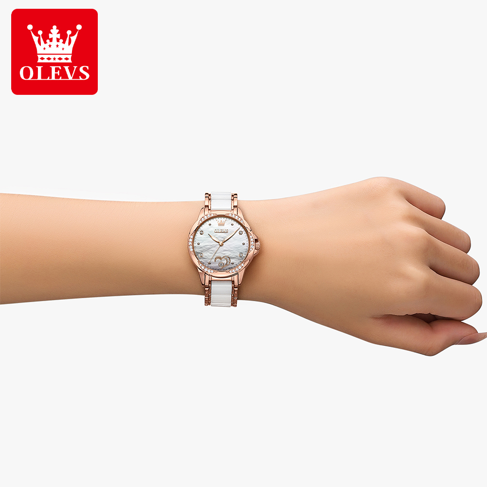 Olevs 6631 relógio mecânico au - Watch Bezel Insert avaliação e preço