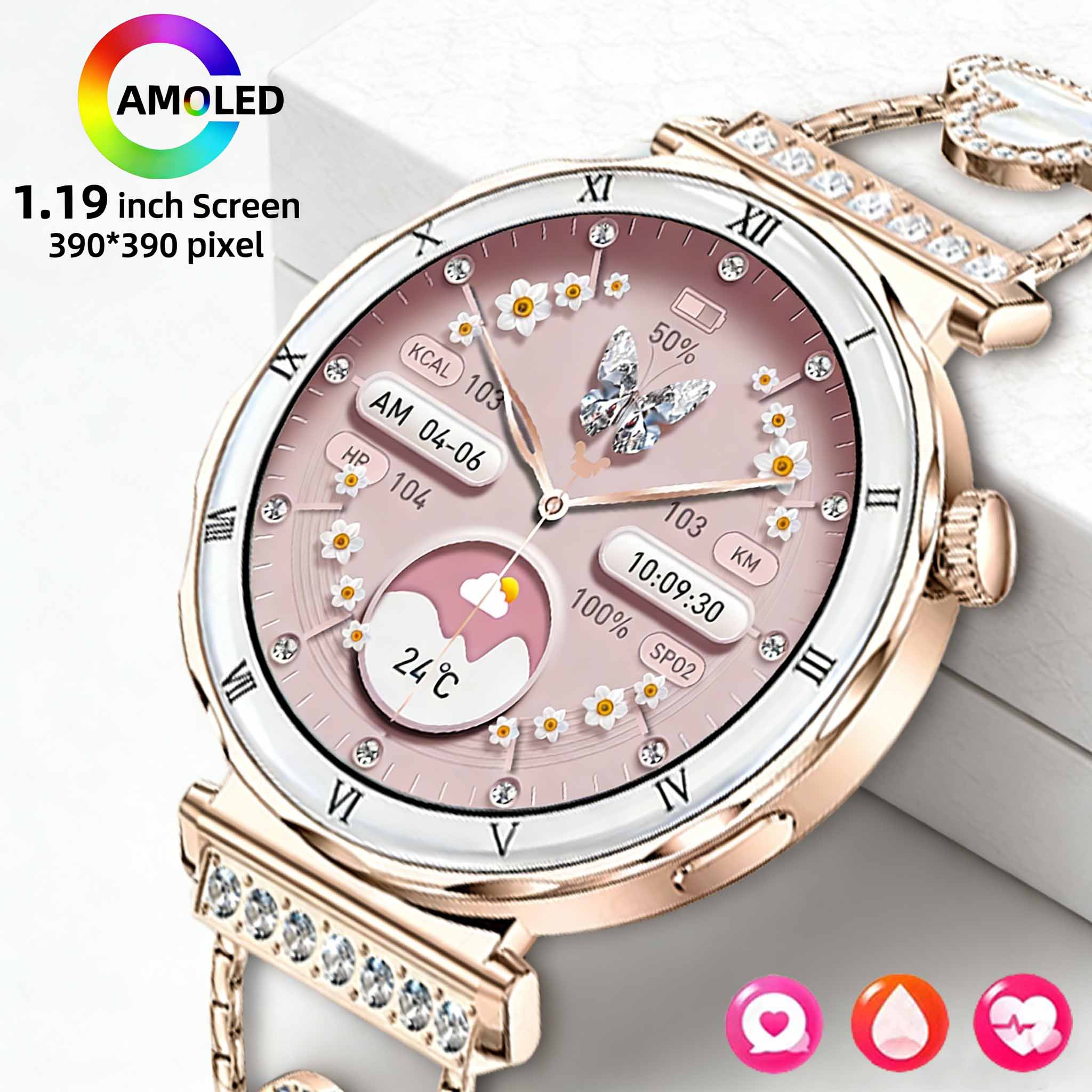 Relógio Inteligente Feminino L - Smartwatch Latest Watches For Men avaliação e preço