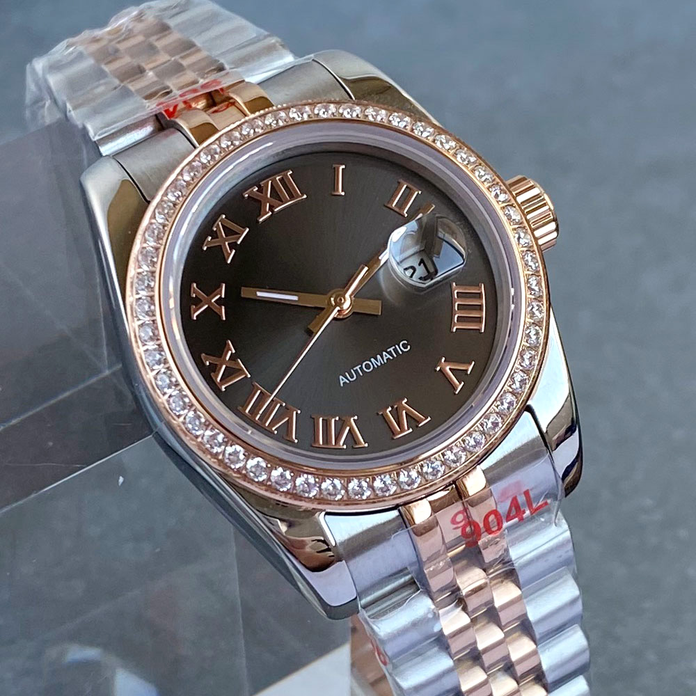 Tandorio novo 31mm prata rosa  - Watch Bezel Insert avaliação e preço