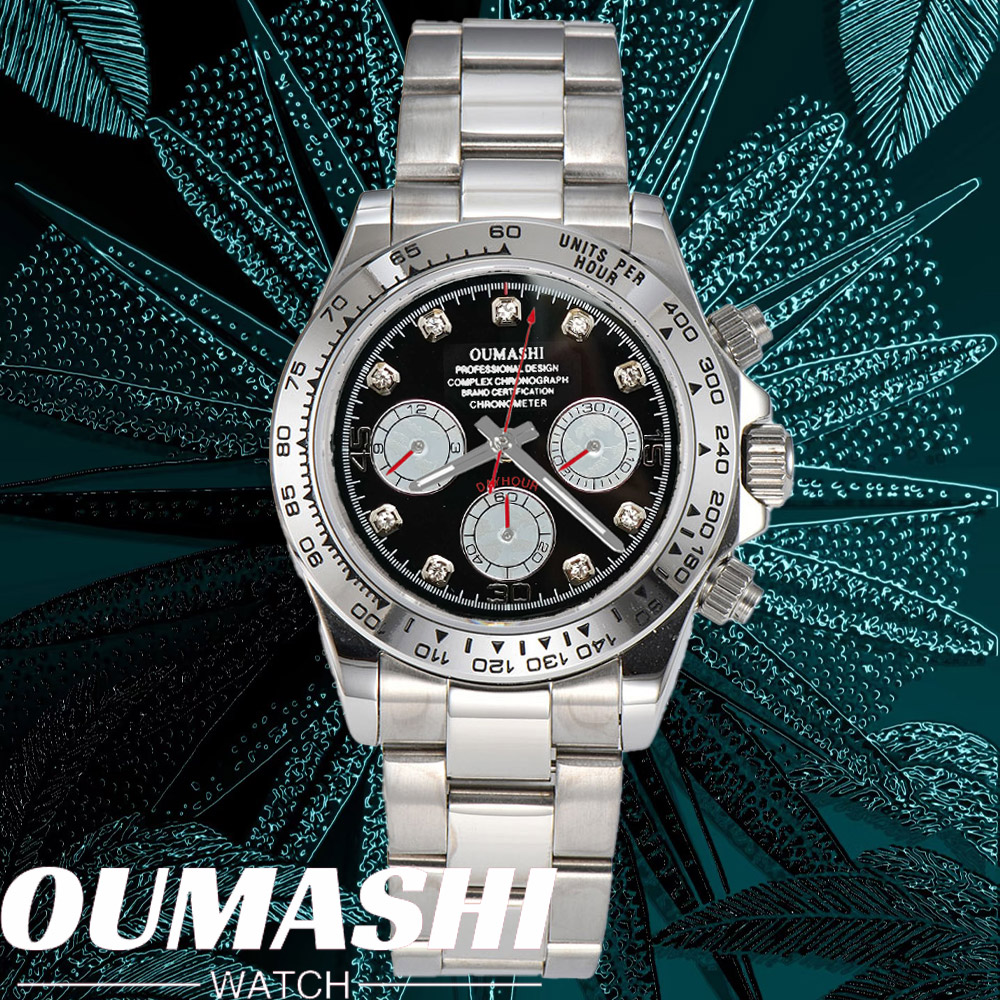 Luxo vk63 relógio 39.3mm quart - Watch Bezel Insert avaliação e preço