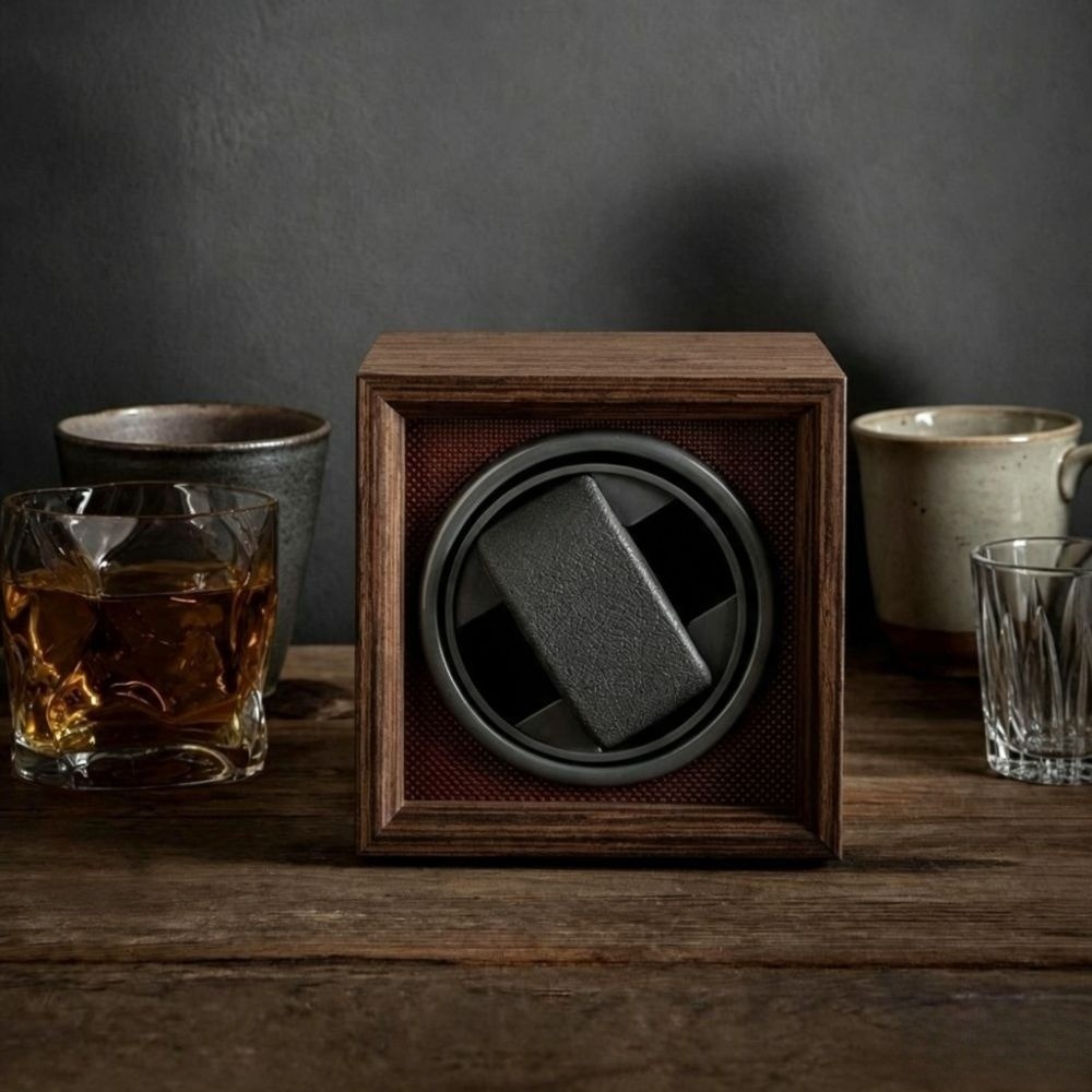 Caixa de Madeira para Relógio  - Watch Winder Single avaliação e preço