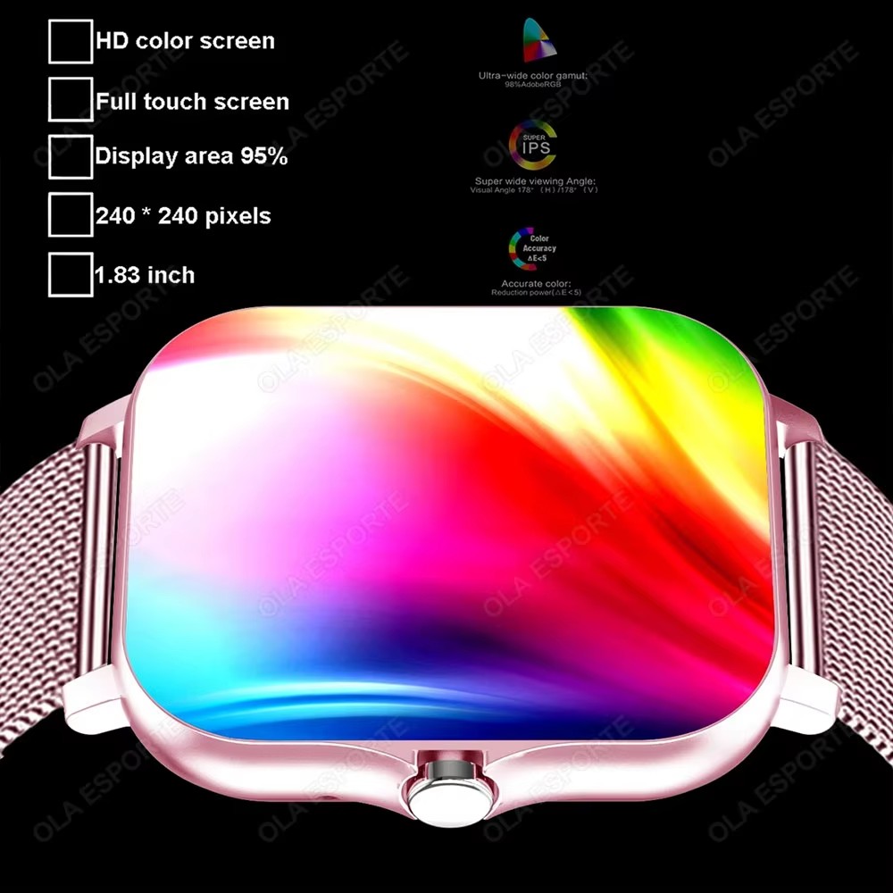 Relógio Inteligente Multifunci - Smartwatch Sports Watches For Women avaliação e preço