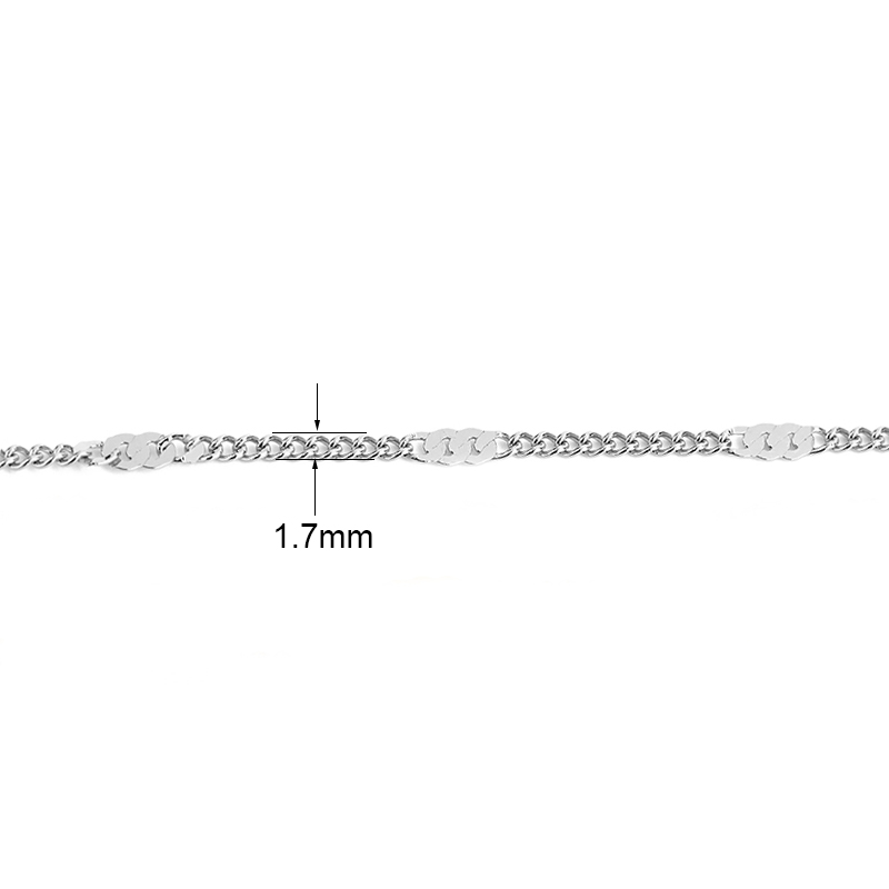 2 metros nunca desbota corrent - Bracelet Link Remover avaliação e preço