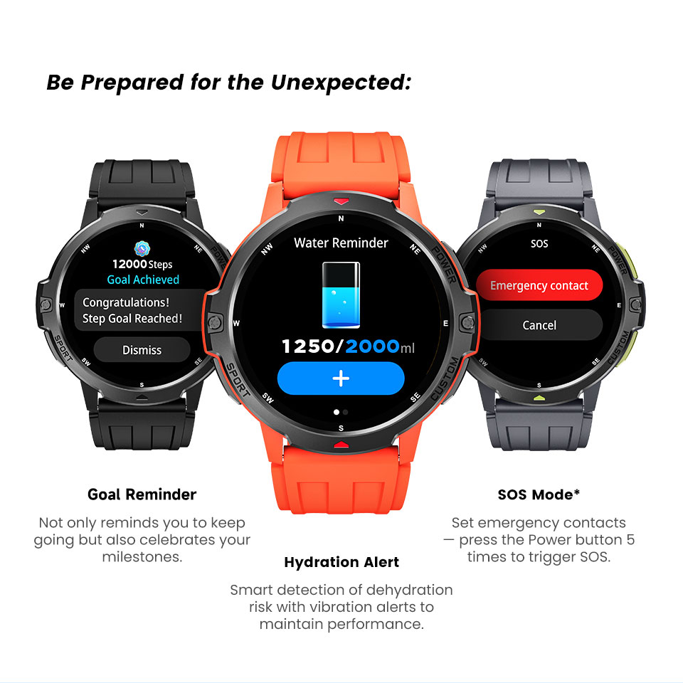 2026 novo relógio inteligente  - Altimeter Compass Watch avaliação e preço