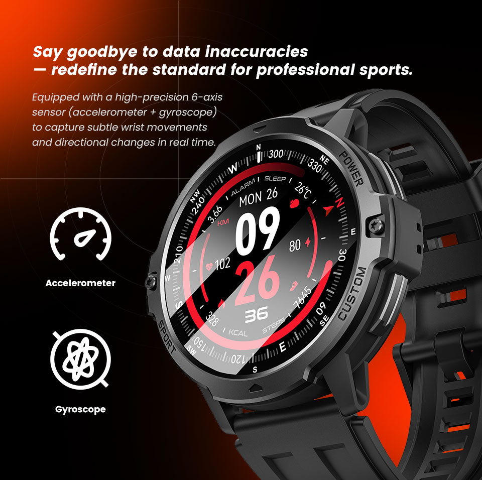 2026 novo relógio inteligente  - Altimeter Compass Watch avaliação e preço