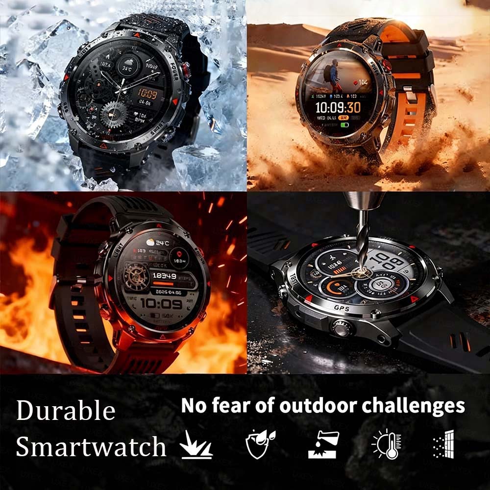 Novo Relógio Inteligente Milit - Altimeter Compass Watch avaliação e preço