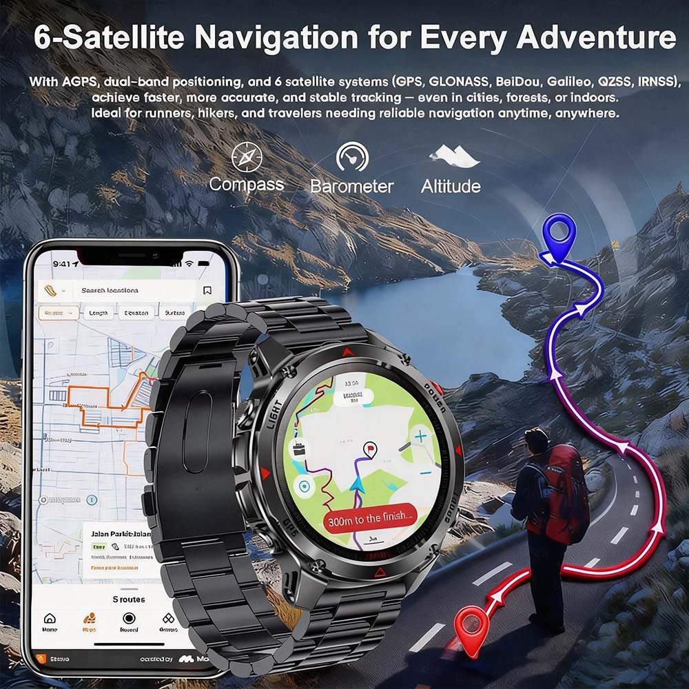 Novo Relógio Inteligente Milit - Altimeter Compass Watch avaliação e preço