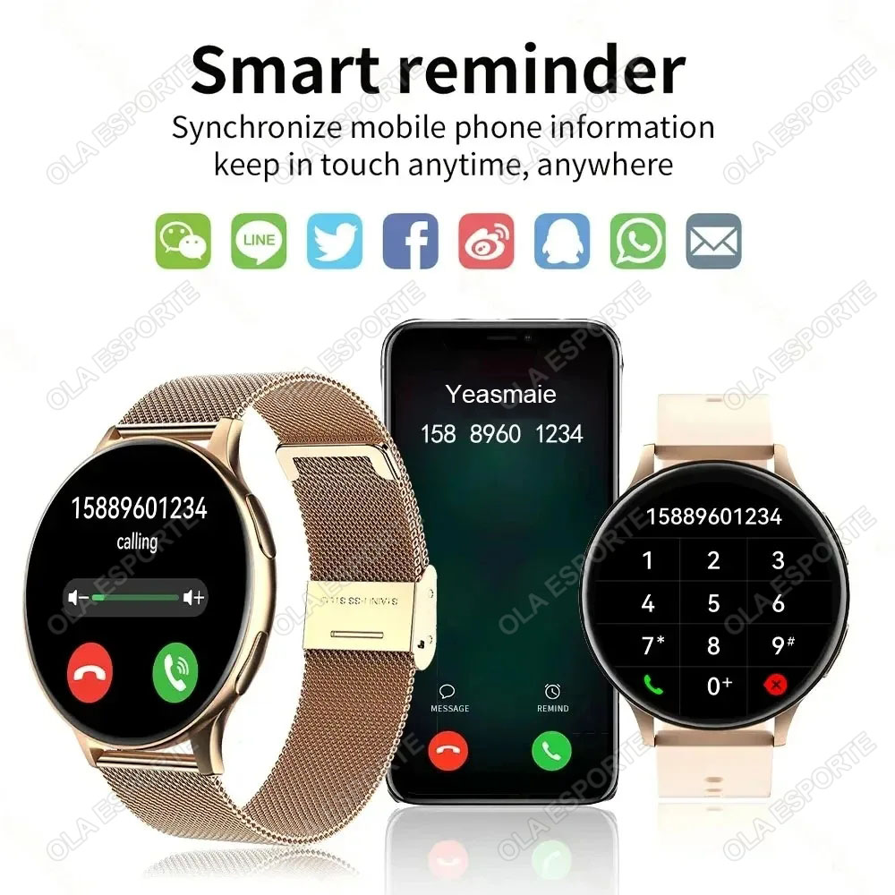Para android ios smartwatch gp - Smartwatch Watches For Women With Gps avaliação e preço