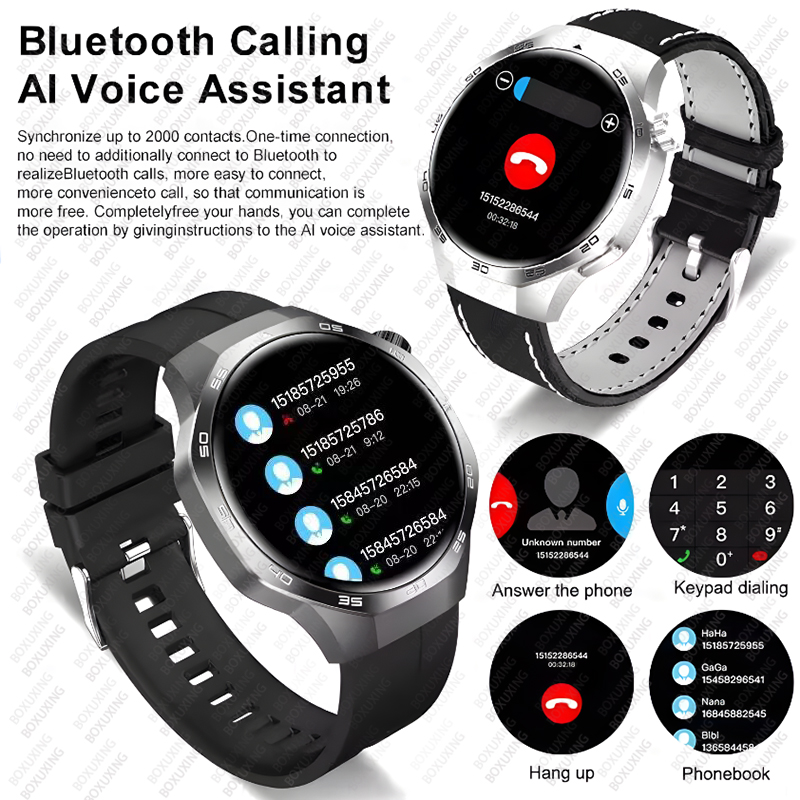 2026 novo boxuxing relógio 5 m - Smartwatch Watches For Women With Gps avaliação e preço