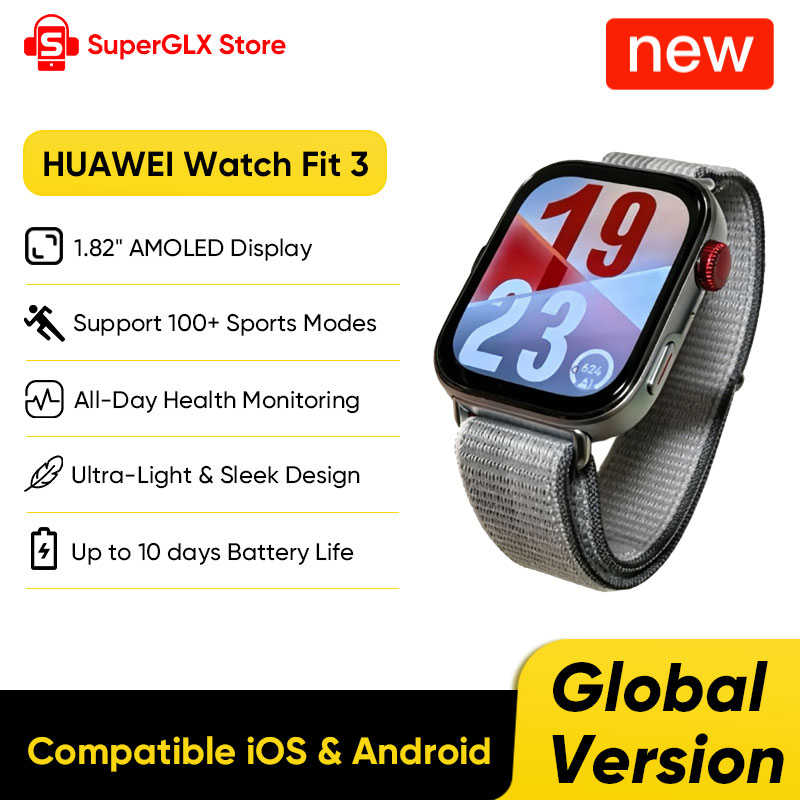 【US Express】HUAWEI Watch Fit 3 - Huawei Smartwatch Watch Fit avaliação e preço