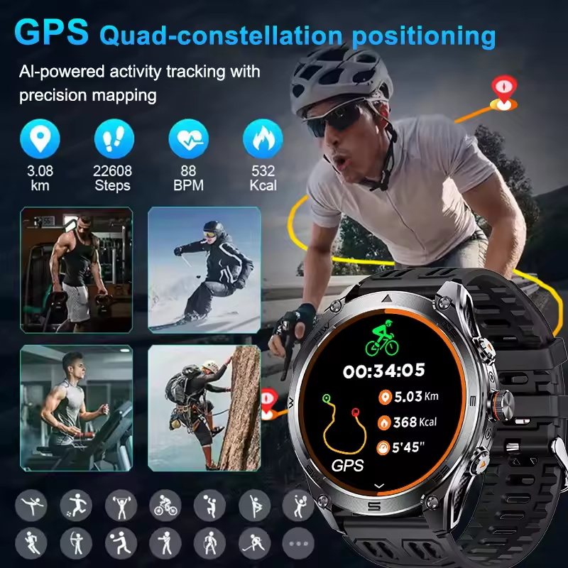 2025 novo ao ar livre militar  - Altimeter Compass Watch avaliação e preço